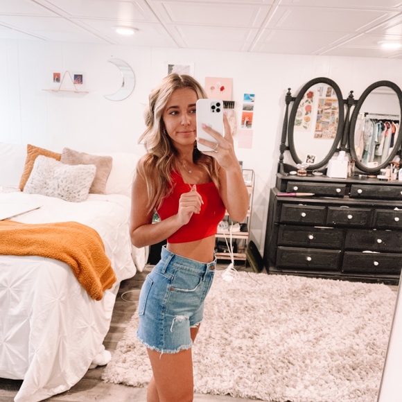 Madewell High Rise Mom Shorts!! - Picture 7 of 10